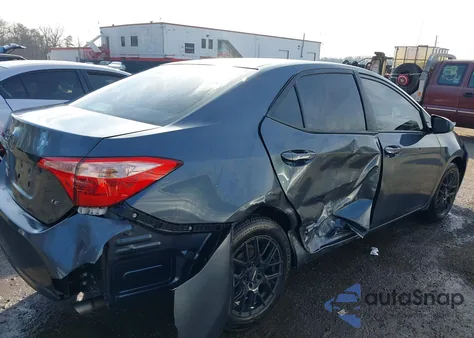 2017 Toyota Corolla Le z USA, uszkodzony, nr VIN 2T1BURHE1HC848505